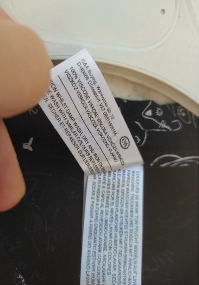 Camicia con decorazione di gatti