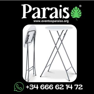 alquiler de Mesas Altas bodas Fuenlabrada Getafe.