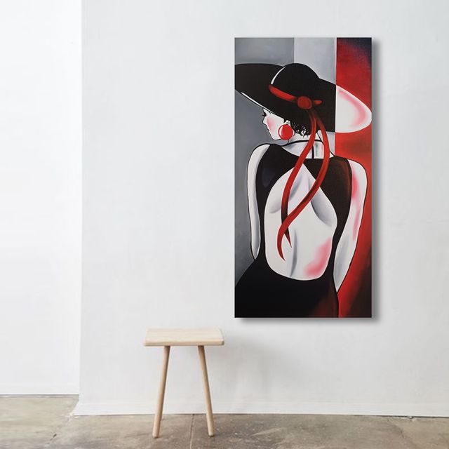 Quadro dipinto a mano acrilico su tela