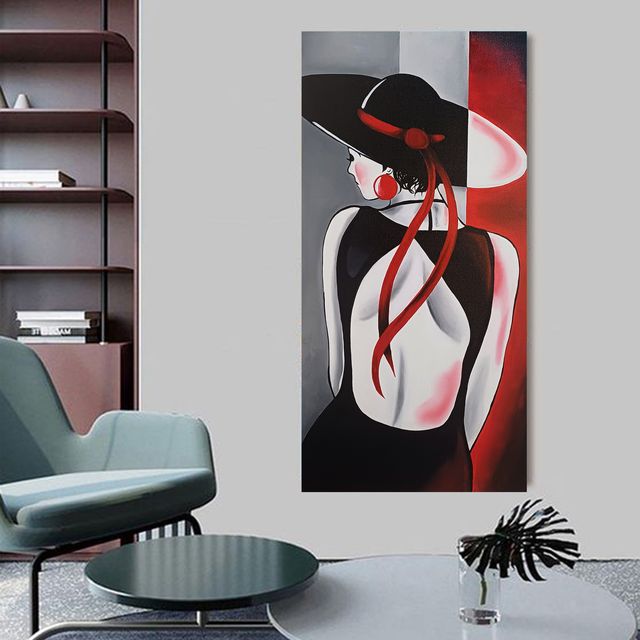 Quadro dipinto a mano acrilico su tela