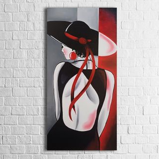 Quadro dipinto a mano acrilico su tela