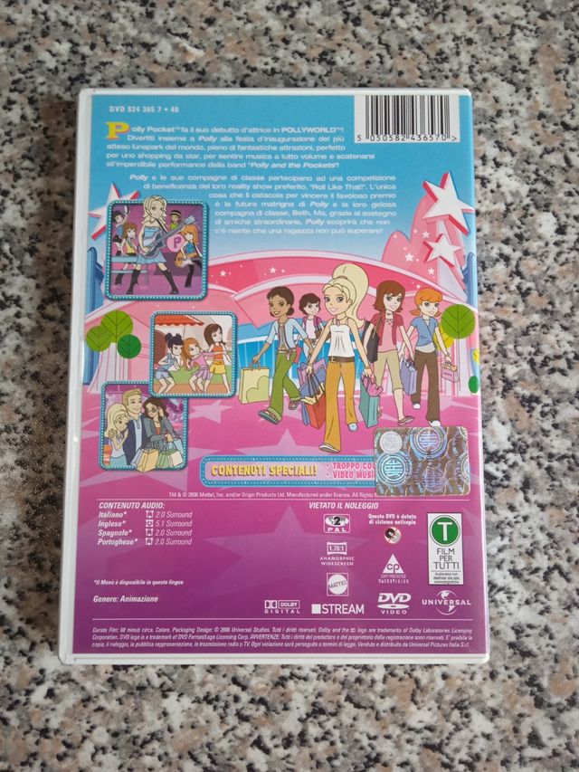 DVD cartone Polly pocket