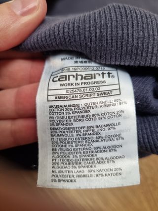 Sudadera Carhartt