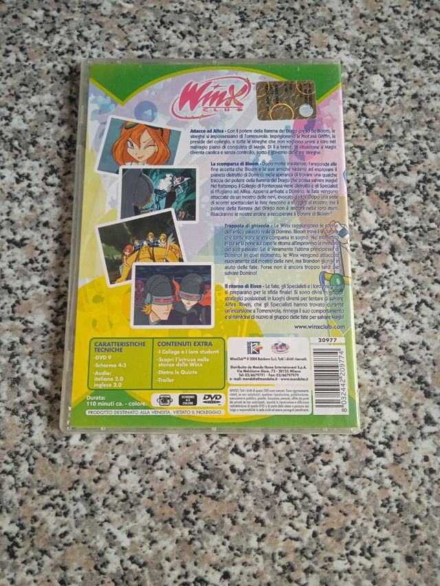 DVD Winx clab