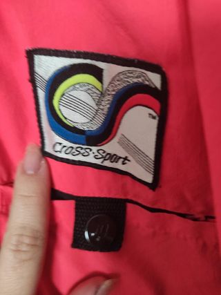 Cazadora cortavientos vintage retro