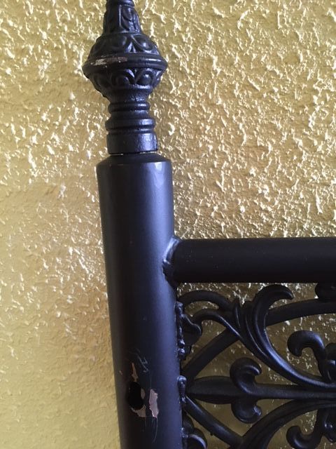 CABECERO DE FORJA CAMA 105