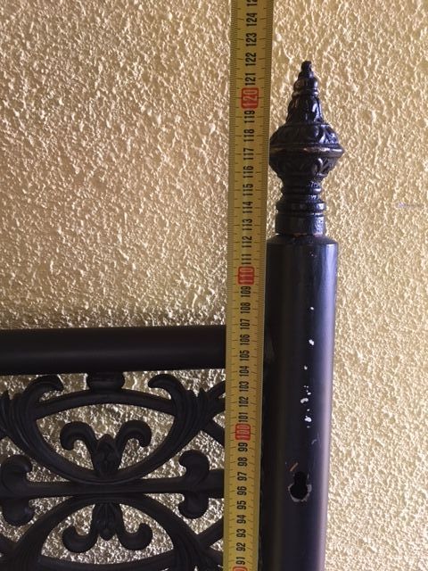 CABECERO DE FORJA CAMA 105