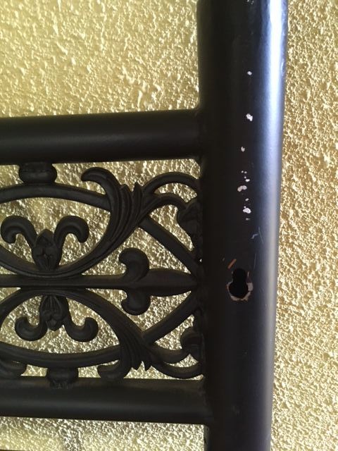 CABECERO DE FORJA CAMA 105