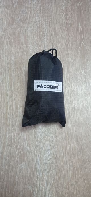 Mochila senderismo plegable 20L Negra