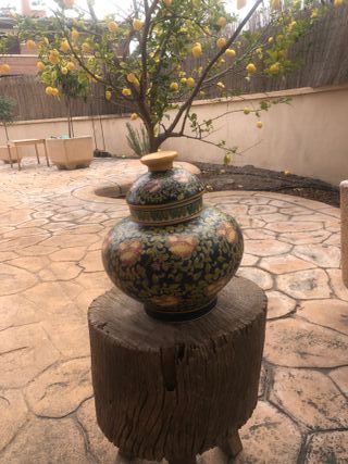 Muy antiguo Tibor de Macao original