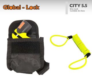 Global Lock Candado traba disco MOTO CITY 5.5mm