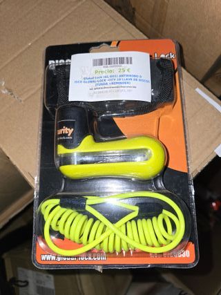 Global Lock Candado traba disco MOTO CITY 5.5mm