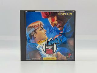 Street Fighter 2 Zero PlayStation 1 PS1 ntsc-j jap