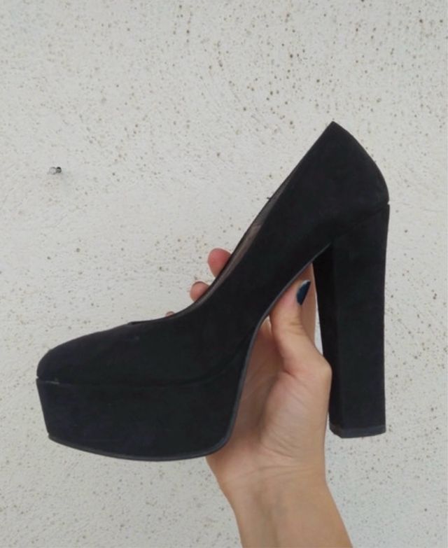 Tacchi alti Elsa Ducci in vera pelle e velluto