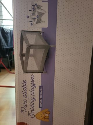 Parque infantil plegable nuevo