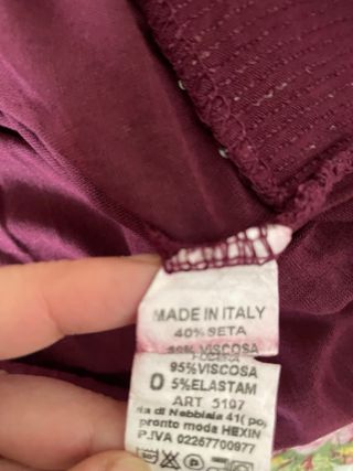 Blusa oversize de seda y lentejuelas