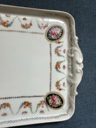 Bandeja porcelana vienna