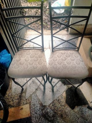 Mesa de cristal 6 plazas