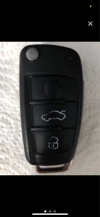 llave Audi- cartucho y carcasa.