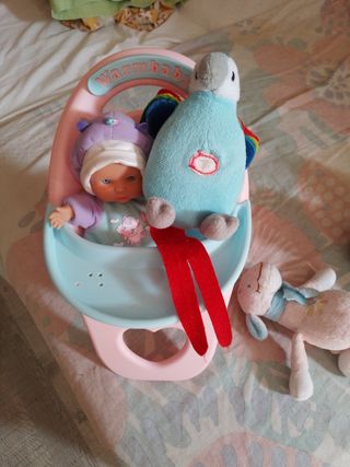 Muñecos con hamaca 