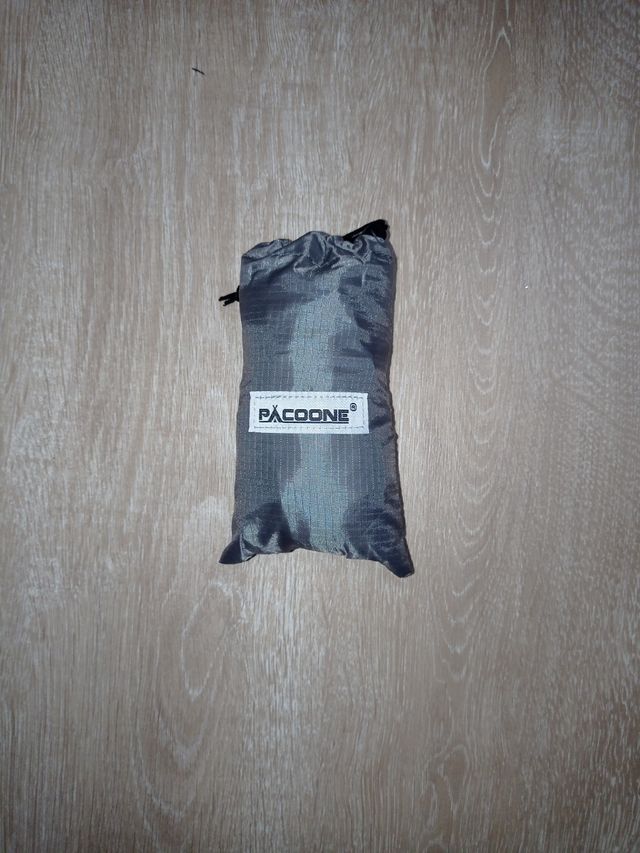 Mochila plegable senderismo 20L Gris