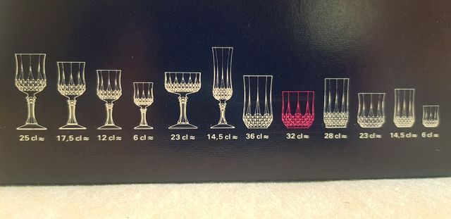 Vasos  whisky o cóctel