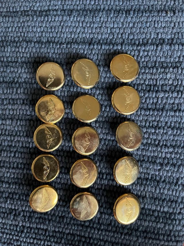 Botones Chaqueta Piloto IBERIA