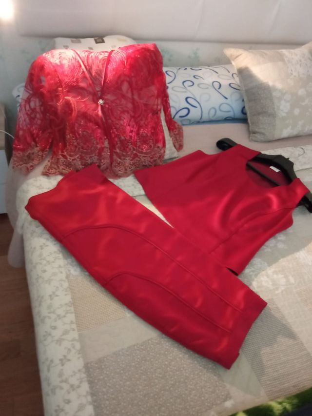 Vestido fiesta mujer(3 piezas)