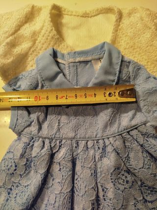 Vestido con chaqueta para muñeca