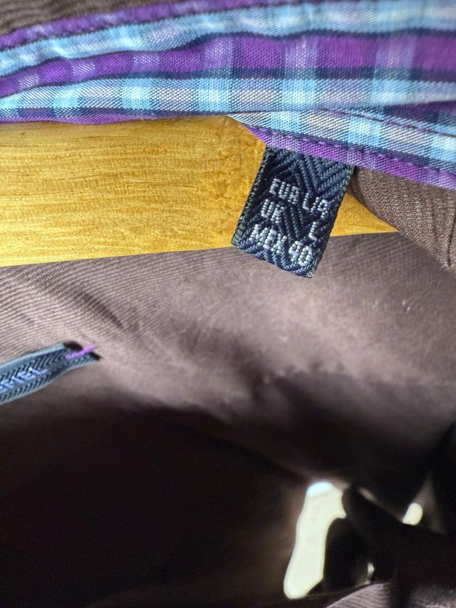 Camisa marron de hombre