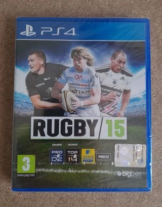 PRECINTADO. Juego Ps4 Rugby 15