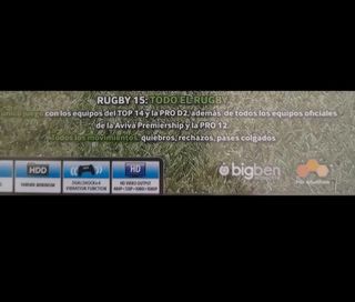 PRECINTADO. Juego Ps4 Rugby 15
