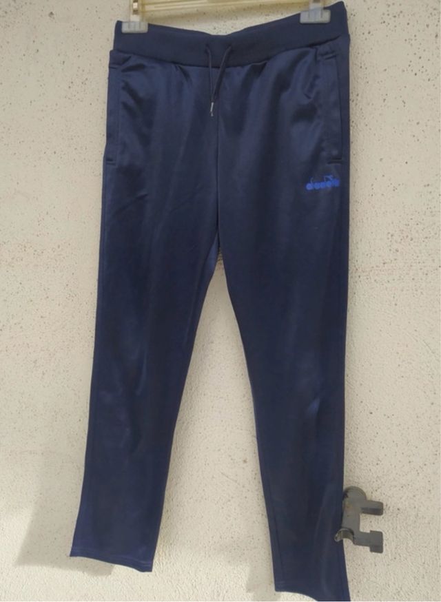 Pantaloni tuta 14 anni Diadora blu