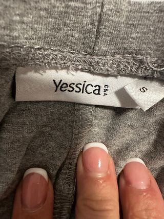 Leggings gris melange premamá