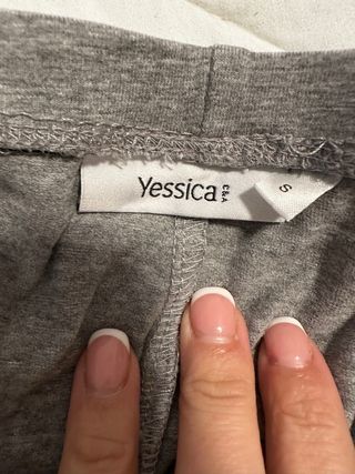 Leggings gris melange premamá