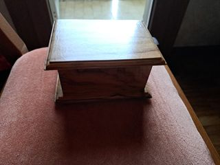 Cofanetto in legno di olivo