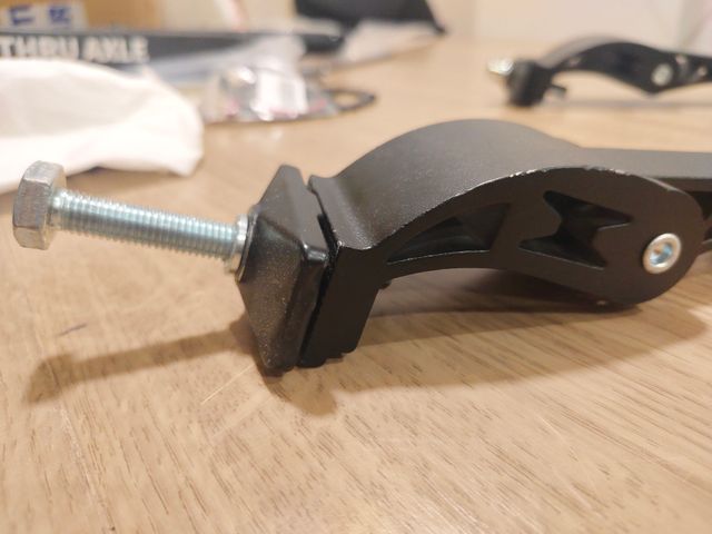 Caballete bici central