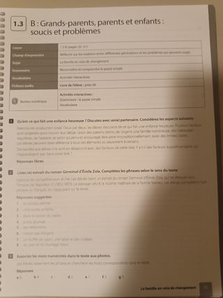 Libro del profesor - Francés 1º - Oxford