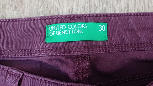 Pantaloni donna color prugna