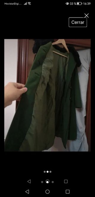 Abrigo muí elegante