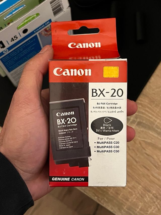 Cartucho Canon BX20 negro