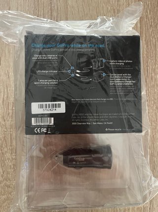 Auto charger Gopro