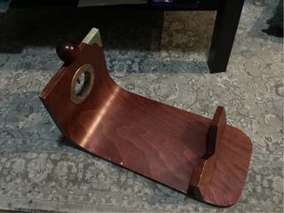 Jamonero de madera vintage