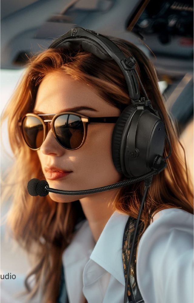 Auriculares piloto con ANR