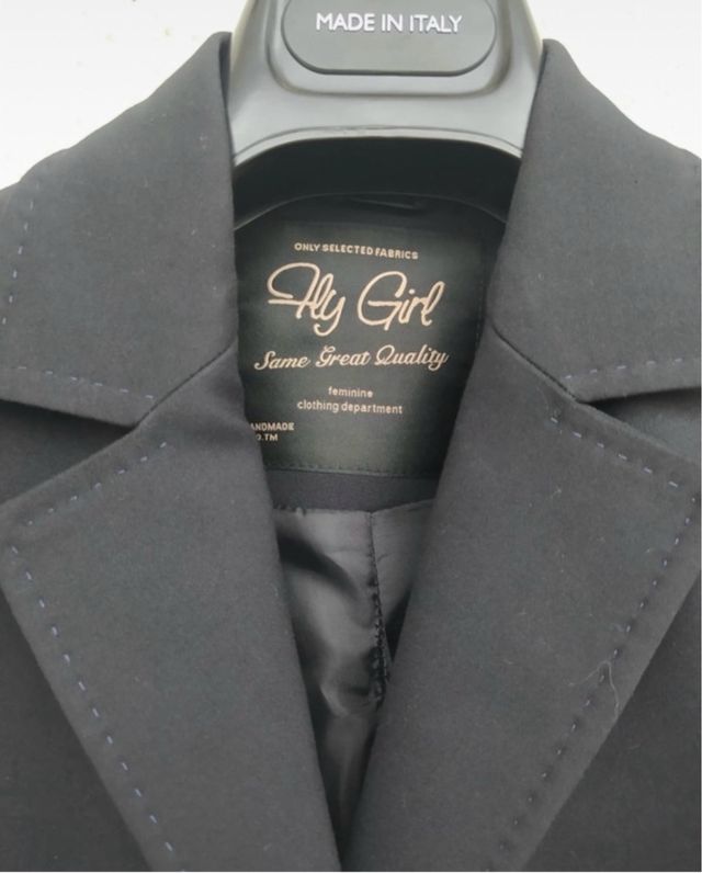 Blazer nero Fly Girl