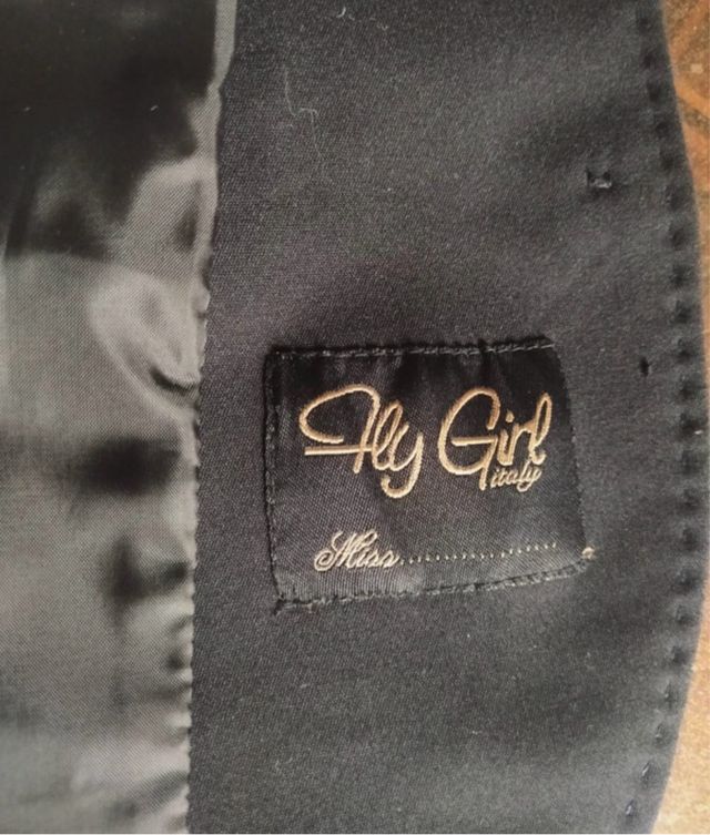 Blazer nero Fly Girl