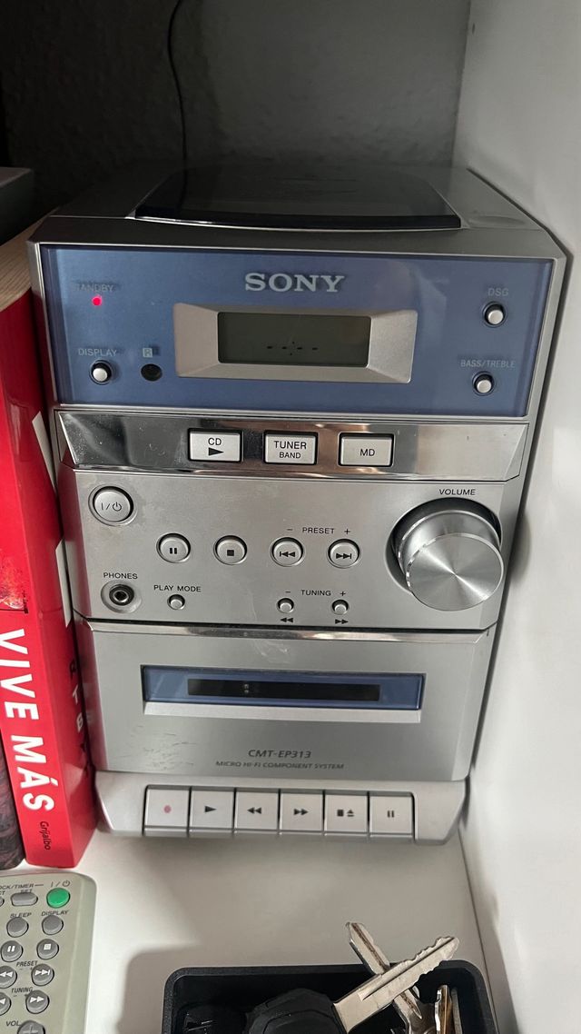mini cadena Sony