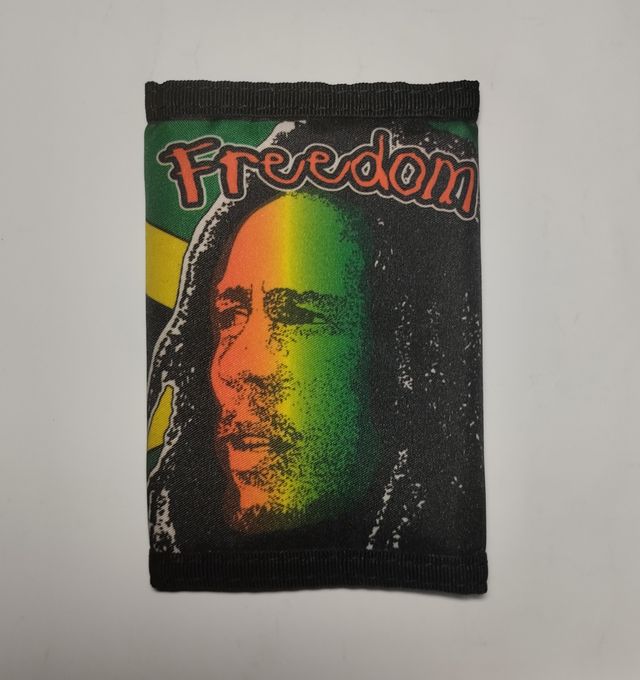 Portafoglio A Strappo Vintage anni 80 "Bob Marley"