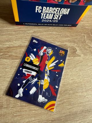 Topps Barcelona  Lewandowski Rumba parallel