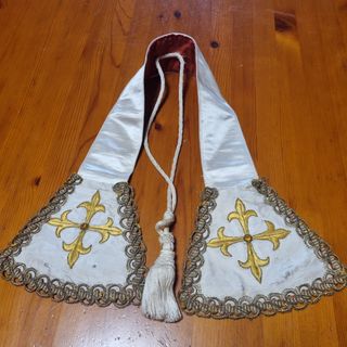 Manipulo muy antiguo! Una joya. Años 40